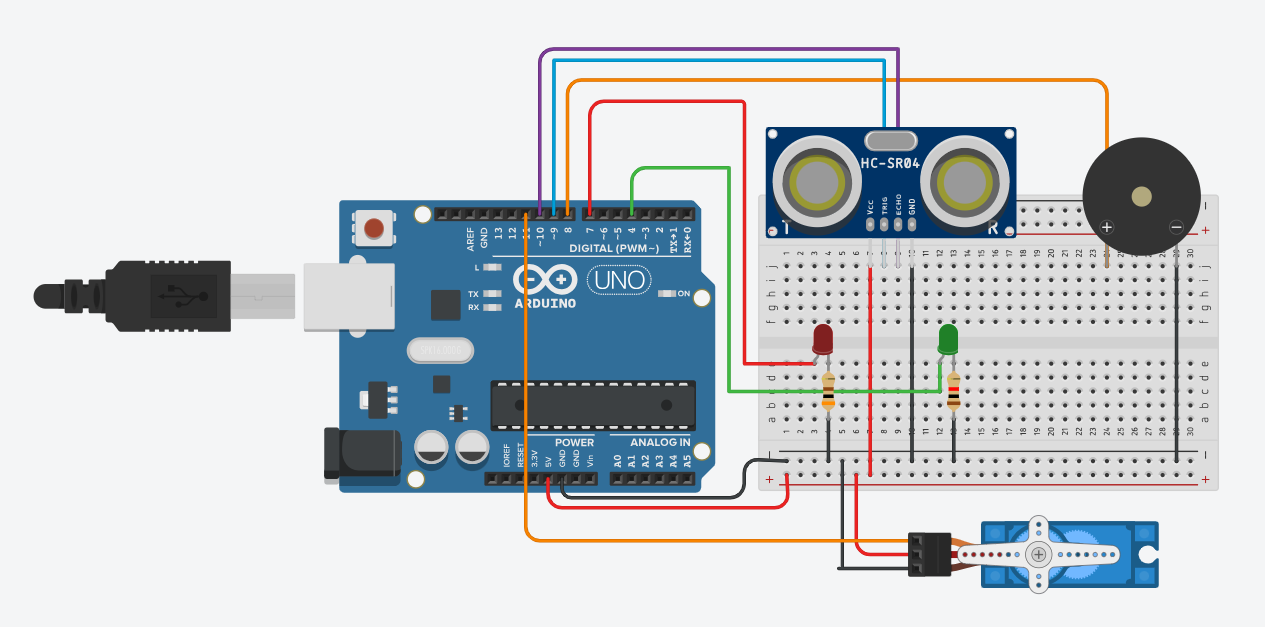 How to make a radar using arduino uno ?